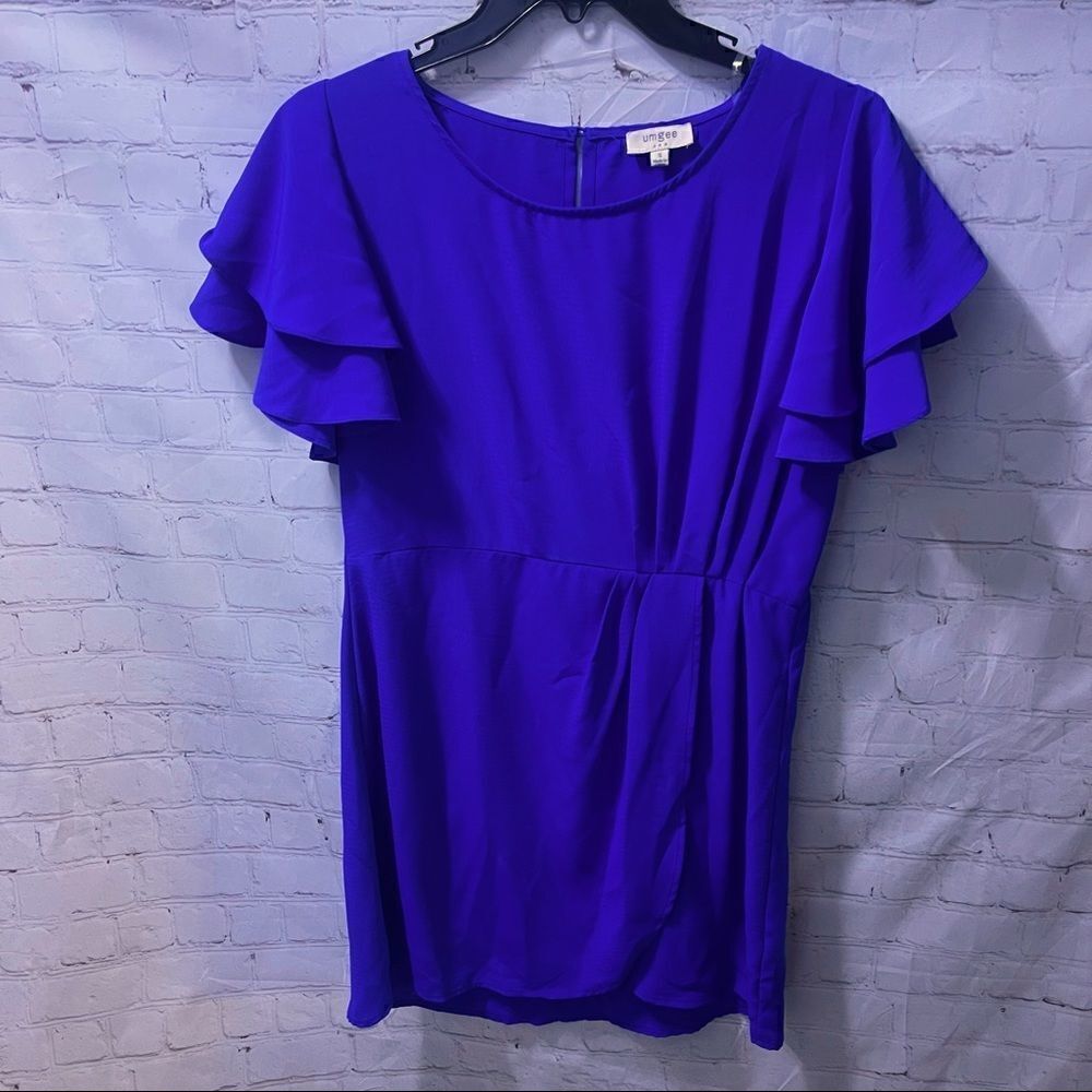 Royal Blue Umgee Midi Dress S